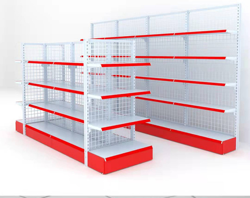 Manufacturer Wholesale&amp;Good Price Grocery Retail Store Display Racks Double Sided Gondola Shelving Supermarket Shelf/Wall For Sale