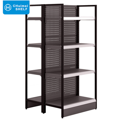 Double Sided Hot Sale Metallic Heavy Duty Gondola Shelving Supermarket Shelf Shop Display Rack Customized Display Rack