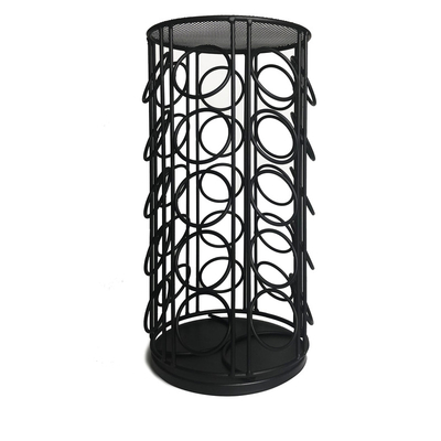 Home Office Storage Coffee Capsule Holder Metal Grid Coffee Capsule Display Stand