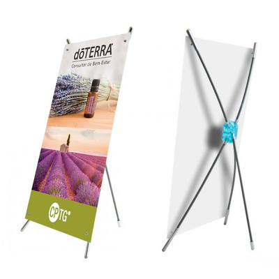 Desktop Flexible Flexible Mini Banner , Cheap Display Stand Mini X A3 A4 X Banner