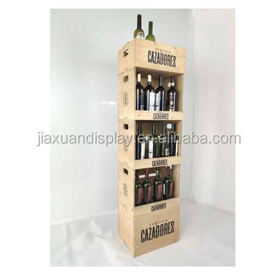 Retail Shops/Jams Store Supermarket Metal Soda Water Stand Wine Display Stand Beverage Squeeze Rack