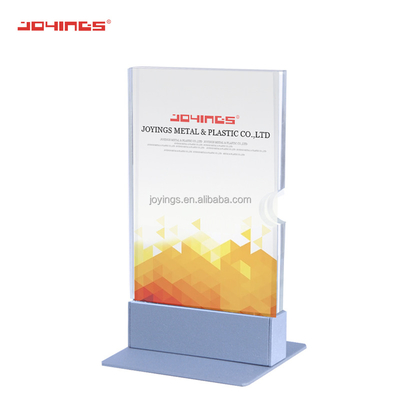 Clear Acrylic Poster Sheet Poster Card Acrylic Table Sign Holder