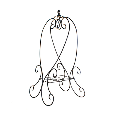 CLASSIC Folding Hanging Planter Rack Metal Patio Planter Rack Planter Rack Basket Hanger Indoor and Outdoor
