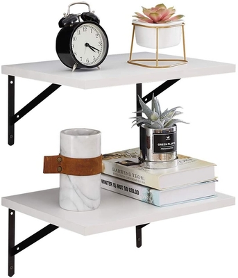Wall Mounted Floating Bathroom Storage Large Rack For Room Set Of 2