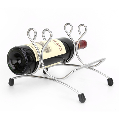 Other Creative White Wine Rack Stainless Steel Household Wine Rack Vertical Wine Rack