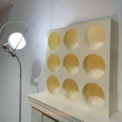 Indoor Or Outdoor DIY Cream Perfume Shelf DIY Acrylic Plastic Display Rack